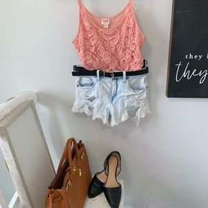 Coral colored target brand tank